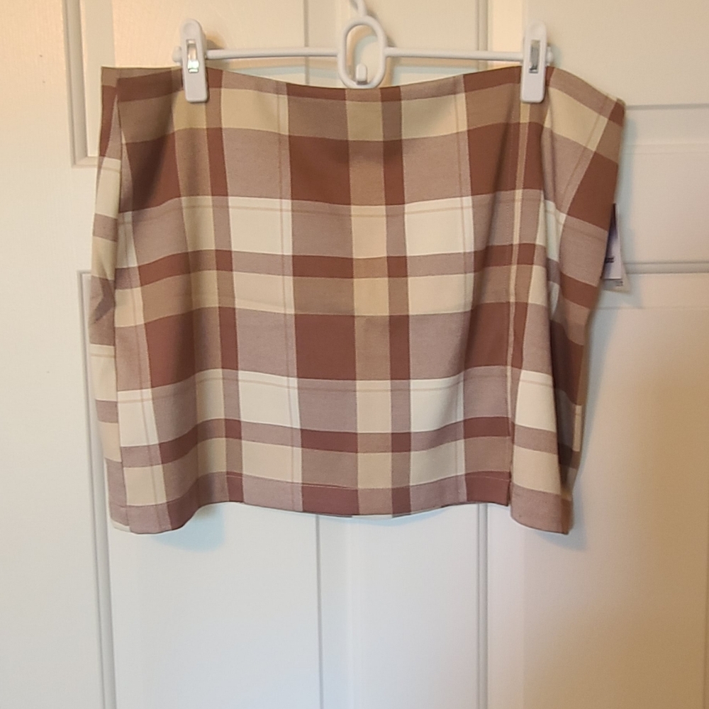 Plaid Skirt